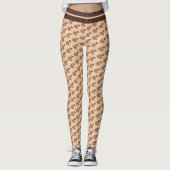 Autumn Pumpkins Leggings (Vorderseite)