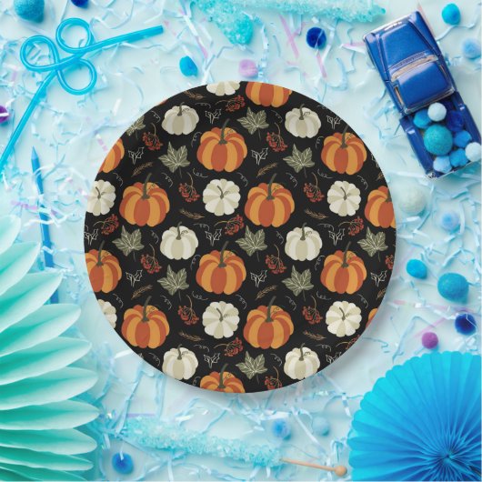 Autumn Pumpkins Muster Pappteller (Party)