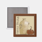 Autumn Pumpkins ・ Pottery Jug & Pumpkin Magnet (Vorderseite/Rückseite)