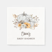 Autumn Pumpkins Serviette (Vorderseite)