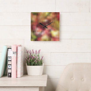 AUTUMN QUADRATISCHE WANDUHR