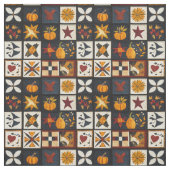 Autumn Quilt Blockmuster | Rustikale Ernte Stoff (Muster)