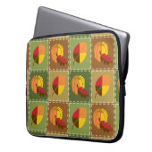 Autumn Quilt Laptop Sleeve (Vorderseite Links)