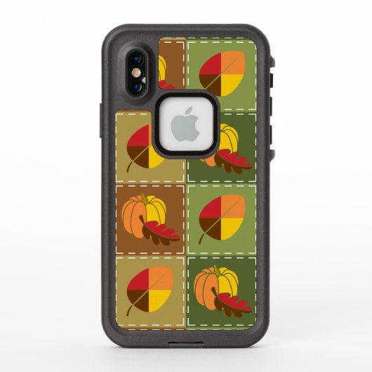 Autumn Quilt Lifeproof Case (Rückseite)