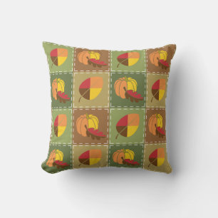 Autumn Quilt Pillow Kissen