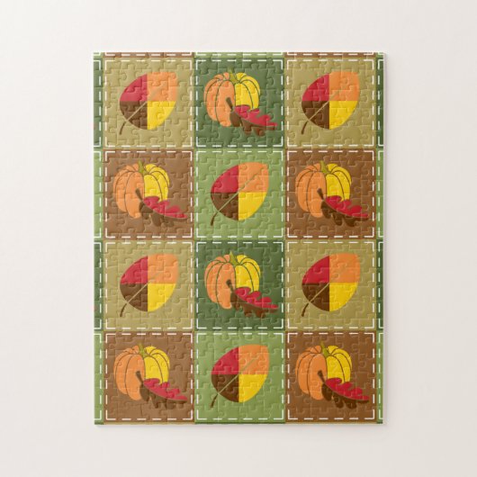 Autumn Quilt Puzzle (Vertikal)