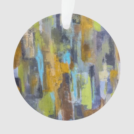 Autumn Rain Acrylic Ornament (Vorderseite)