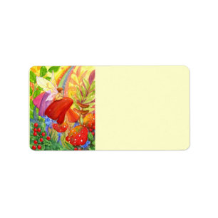 Autumn Rainbow Labels Adressaufkleber