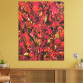 "Autumn Rains", fractal, abstract, psychedelic Leinwanddruck (Insitu (Wohnzimmer))