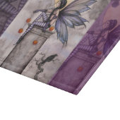 Autumn Raven Fairy Fantasy Art Schneidebrett (Ecke)