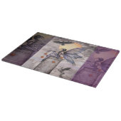 Autumn Raven Fairy Fantasy Art Schneidebrett (Ecke)