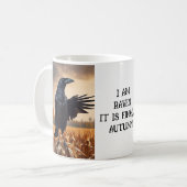 Autumn Raven Kaffeetasse (Vorderseite Links)