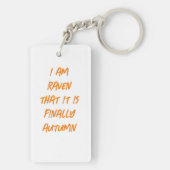 Autumn Raven Schlüsselanhänger (Rückseite)