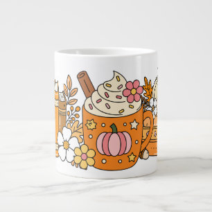 Autumn Reading - Cosy Books & Pumpkin Gewürz Jumbo-Tasse