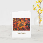 Autumn Rising 1 Karte (Gelbe Blume)