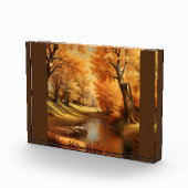 Autumn River Tree Fotoblock (Rechts)