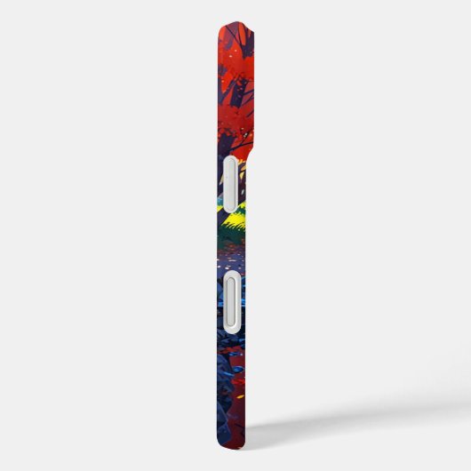 Autumn Riverside Glow Case-Mate iPhone Hülle (Rückseite / Rechts)