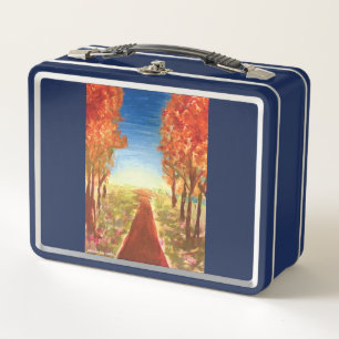 Autumn Road - KidsArt for CHOC Metall Brotdose
