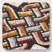 Autumn Roman Mosaic Getränkeuntersetzer (Vorderseite)