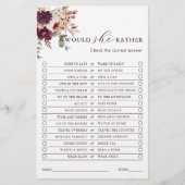 Autumn Romance Floral würde sie eher spielen (Vorderseite)