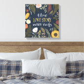 Autumn Romance V | Eine wahre Liebesgeschichte end Leinwanddruck (Insitu (Schlafzimmer))