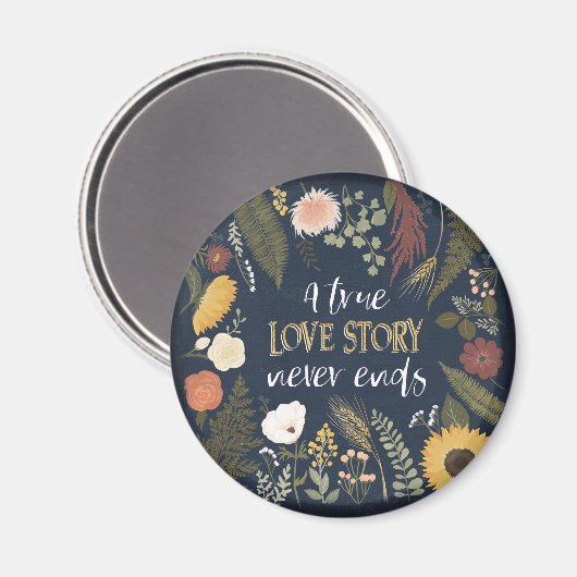 Autumn Romance V | Eine wahre Liebesgeschichte end Magnet (Vorderseite/Rückseite)