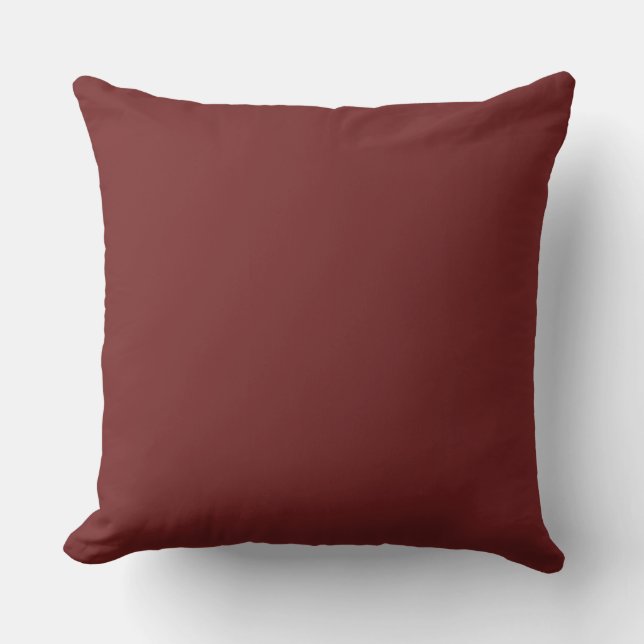 Autumn Russet Red Kissen (Vorderseite)