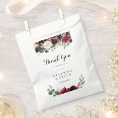 Autumn Rustic Modern Calligraphy Vielen Dank für I Geschenktütchen (Ausgeschnitten)