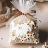 Autumn Rustic Vielen Dank, dass du Sticker hochzim