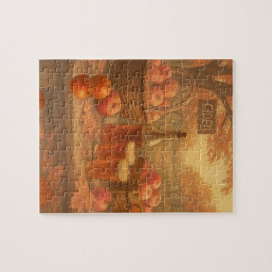 Autumn’s Pour - Rustic Cider Tasting Puzzle (Horizontal)