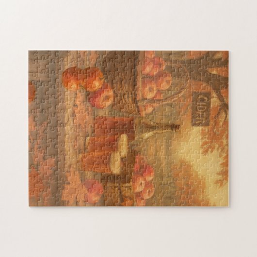 Autumn’s Pour - Rustic Cider Tasting Puzzle (Horizontal)