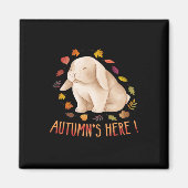 Autumn’s Says Cute Bunny Autumn It’s Fall Y’all Magnet (Vorne)