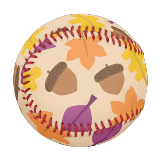 AUTUMN SAISON PATTERN BASEBALL (Vorderseite Links)
