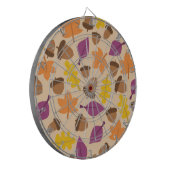 AUTUMN SAISON PATTERN DARTSCHEIBE (Vorderseite Links)