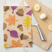 AUTUMN SAISON PATTERN HANDTUCH (Viertel Falte)