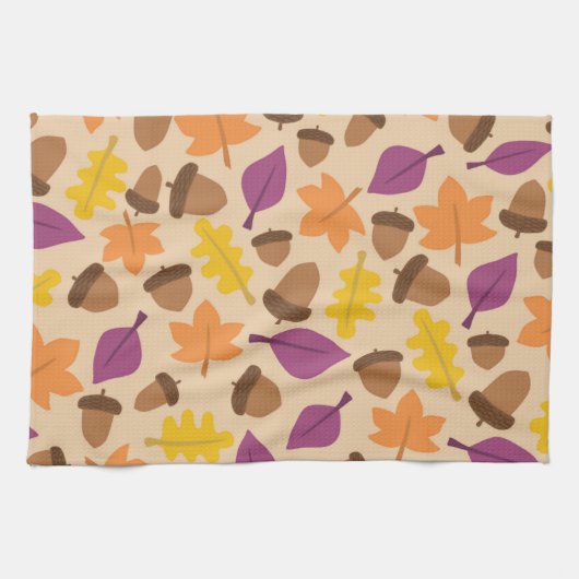 AUTUMN SAISON PATTERN HANDTUCH (Horizontal)