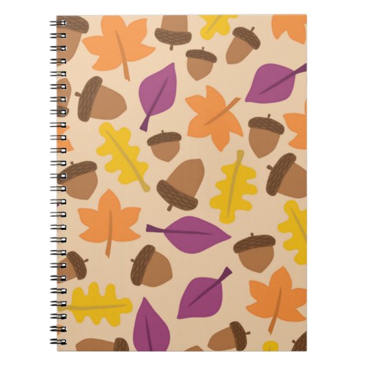 AUTUMN SAISON PATTERN NOTIZBLOCK (Vorderseite)