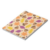 AUTUMN SAISON PATTERN NOTIZBLOCK (Rotiert)
