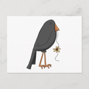 Autumn Scarecrows ・ Crow Postkarte