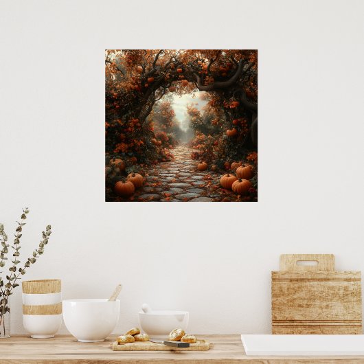 Autumn Scene Poster (Küche)