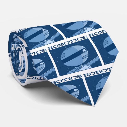 Autumn See "ROBOTIK!" Krawatte (Gerollt)