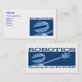 Autumn See "ROBOTIK!" Visitenkarte (Vorne/Hinten)