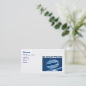 Autumn See "ROBOTIK!" Visitenkarte (Stehend Vorderseite)