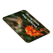 Autumn Sessings Hummingbird Flexible Magnet (Rechte Seite)
