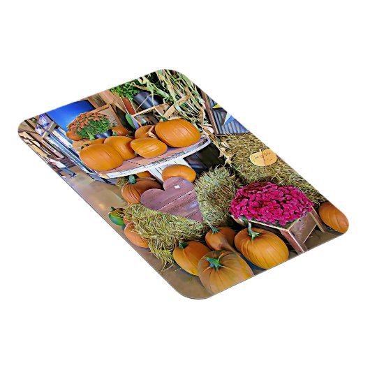 Autumn Sessween Pumpkins Magnet (Rechte Seite)