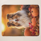 Autumn Sheltie Sherpadecke (Vorderseite (Horizontal))