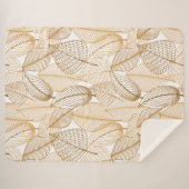 Autumn Sherpa Blanket Sherpadecke (Vorderseite (Horizontal))