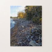 Autumn Shoreline on Lake Superior Puzzle (Vertikal)