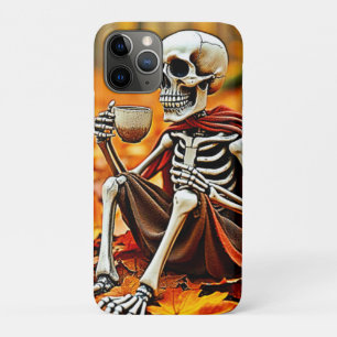 Autumn Skeleton Coffee Break Design Case-Mate iPhone Hülle