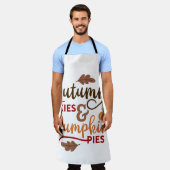 Autumn Skies Schürze (Getragen)